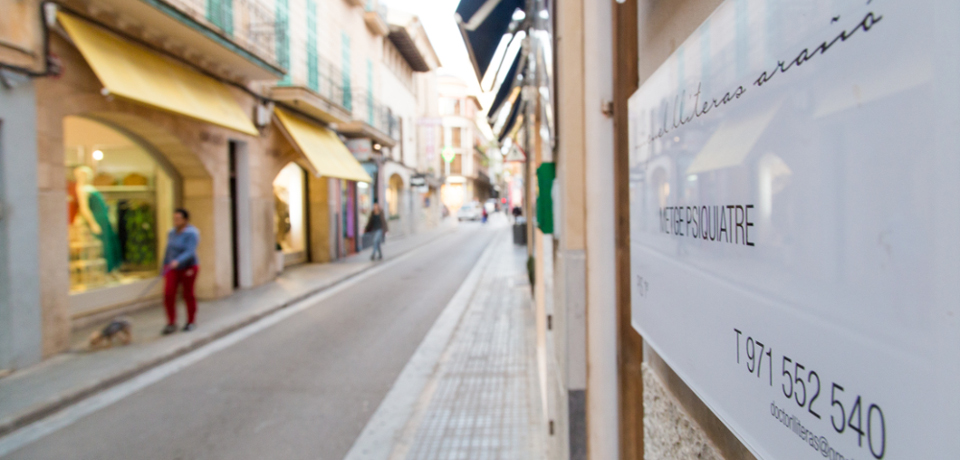 psiquiatra manacor - vista calle